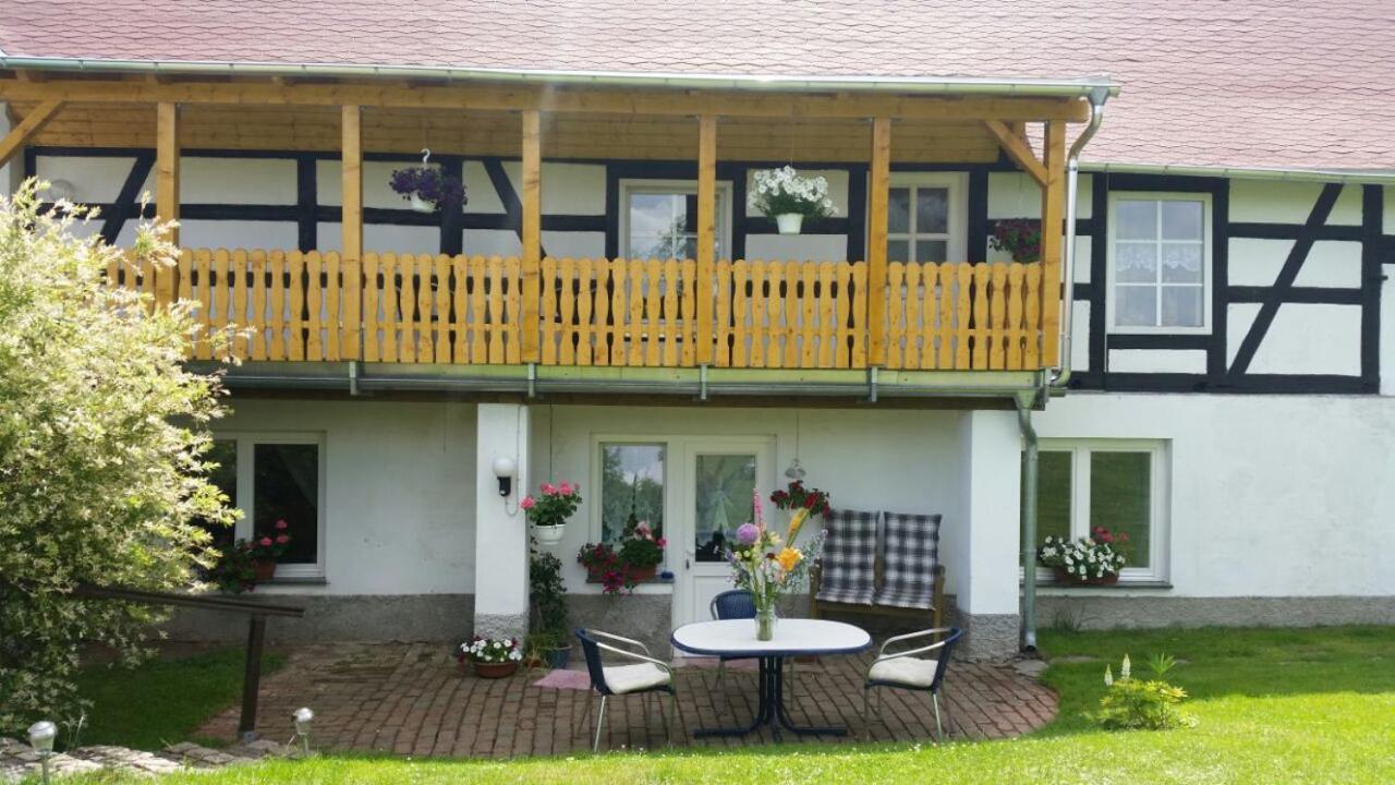 Apartamento Baerenhof Langenbernsdorf Exterior foto